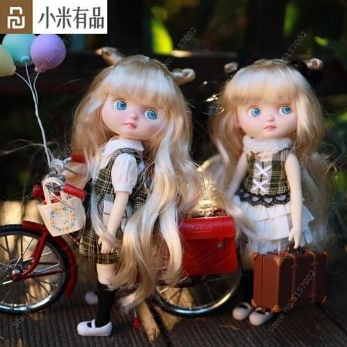 Youpin Monst Savage Baby Rubber Doll Height 20cm Cabinet Exquisite Childlike Cute Princess Gift Toy Fashion Doll Mini Doll