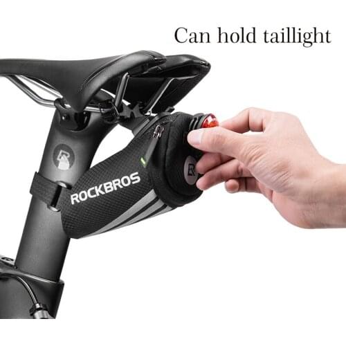 Mini Bicycle Rear Seat Bag Rack Portable Waterproof Reflective Belt Black Tail Rod Kids Bike Accessories Bikes Cycling
