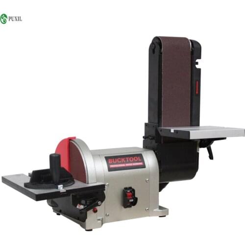 Multi-functional Abrasive Belt Machine Abrasive Disc Machine Desktop Grinder Woodworking Polishing Machine