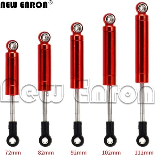NEW ENRON RED Aluminum 72-112MM Int Shock Absorber Damper 1:10 RC Car Tamiya Kyosho Axial HPI Crawlers Car Trucks CC01 SCX10