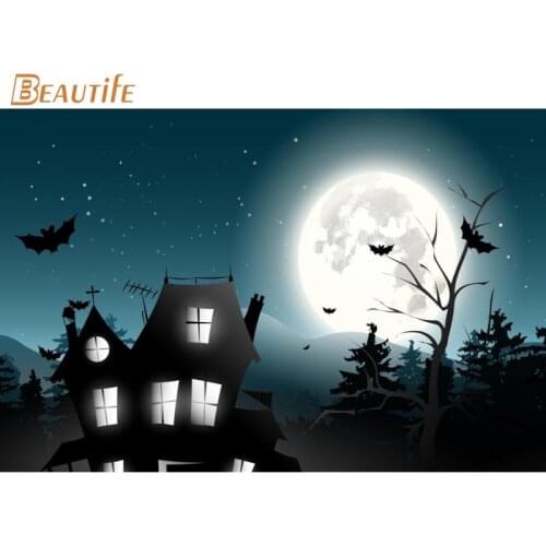 Custom Poster Silk Fabric New Arrive Moon Poster Customized Poster for your Room Silk Poster