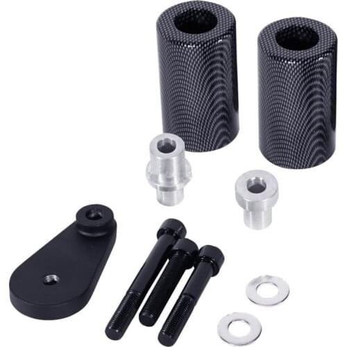 Pair Carbon Frame Slider Crash Protector Motorcycle For 2003-2005 Yamaha YZF R6 2006-2008 YZF R6 R6S