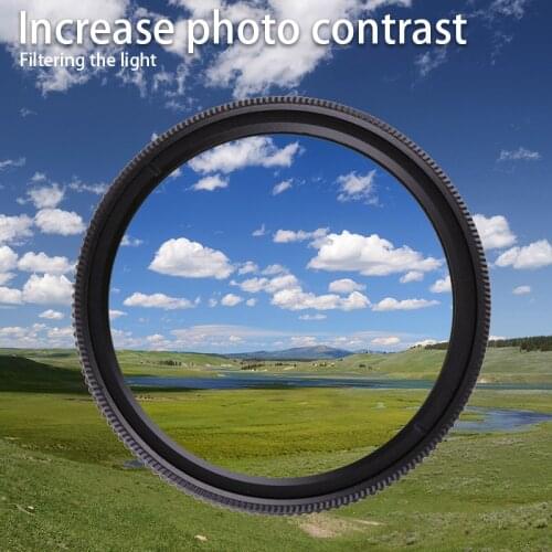 Camera Filter a Polarizing Filter 49mm/52mm/55mm/ 58/62/ 67/72/ 77/ 82mm CPL Filter For Canon Nikon DSLR Camera Lens