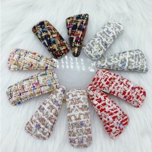 Wool Hairpin Korean Autumn Winter New Plush Hairpin Female Seaside Clip Net Red Simple Temperament Clip