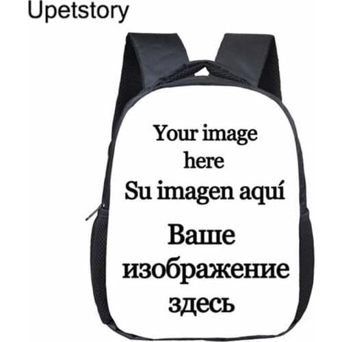 Custom Your Name Image School Bag Cartoon Kids Schoolbag for Teenager Boys Girls Cool Children Backpack Bookbag Mochila Escolar
