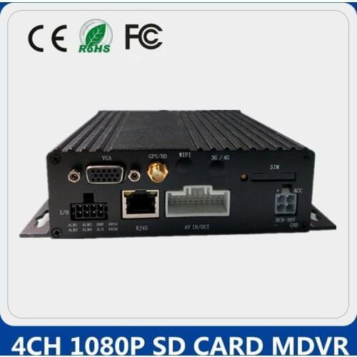 H.264 CCTV System AHD 720P 1080P MDVR for Car/Bus/Truck/Vehicles Camera Recorder