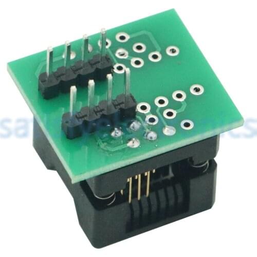 SOIC8 SOP8 to DIP8 EZ Socket Converter Module Programmer Output Power Adapter With 150mil Connector SOIC 8 SOP 8 To DIP 8
