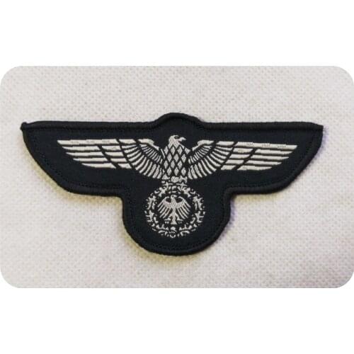 German Navy Eagle Woven Patch Sew