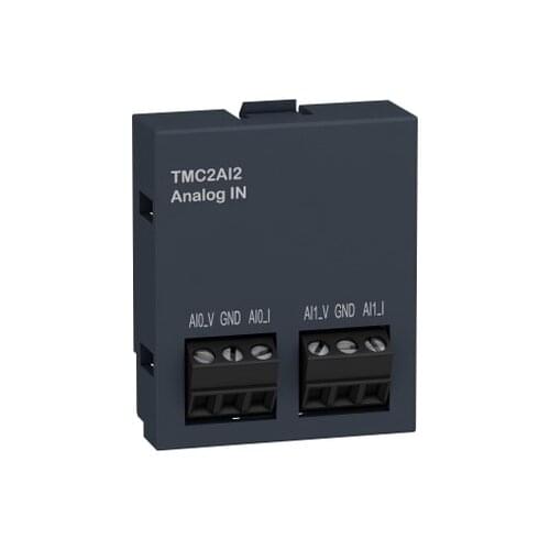TMC2AI2 cartridge M221 - 2 analog inputs - I/O extension