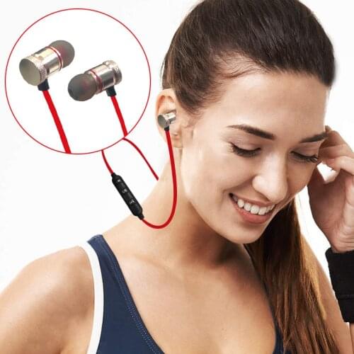 Universal Bluetooth 4.1 Wireless In-Ear Sports Headset / Earphone Neckband Headphones Wireless Earbuds Bluetooth Headphones