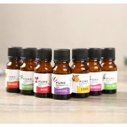 10ml Water-soluble Aromatherapy Essential Oil Aromatic Flavor Fragrance Oil Air Freshener Oil for Massage Spa Humidifier