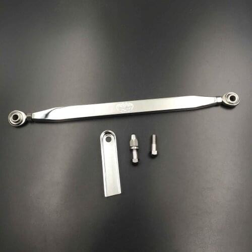 Aftermarket free shipping motor parts Cross Shift Linkage for Harley softail Touring and trike models chromed