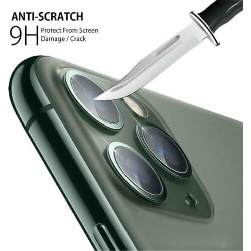 Glass Lens Protector For iPhone 12 mini 12 Pro HD Clear Screen Protector Camera Lens Soft Tempered Glass For iPhone 12 Pro Max