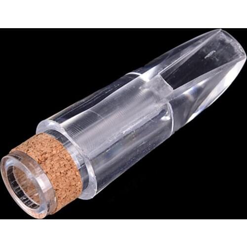 1PCS Professional Clear Transparent Clarinet Mouthpiece Woodwind Instruments Part