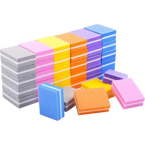 10/15Pcs Buffers Sanding Blocks Buffs for Manicure Polishing Block Mini Buffer Nail Polisher Buffing Sponge File Polish Tools