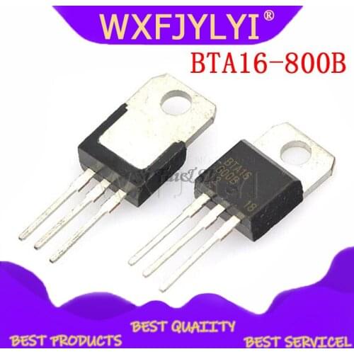 10pcs BTA16-800B TO-220 BTA16-800 TO220 BTA16 800V 16A 16-800B new and original