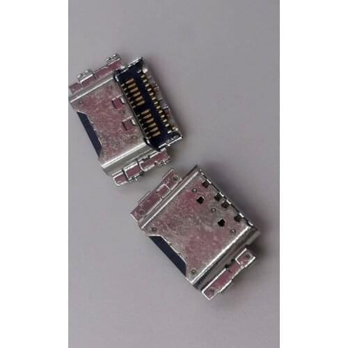 10PCS USB Charging Plug For Samsung Galaxy T820 T825 Tab A 10.1 2019 T510 T515 T517 T590 T595 S6lite P610 P615 Charger Connector