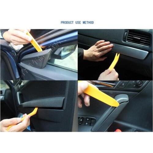 12Pcs Car Door Clip Panel Removal audio Tools accessories for bmw f10 chrysler 300c porsche 911 cruze acura tsx mazda cx7