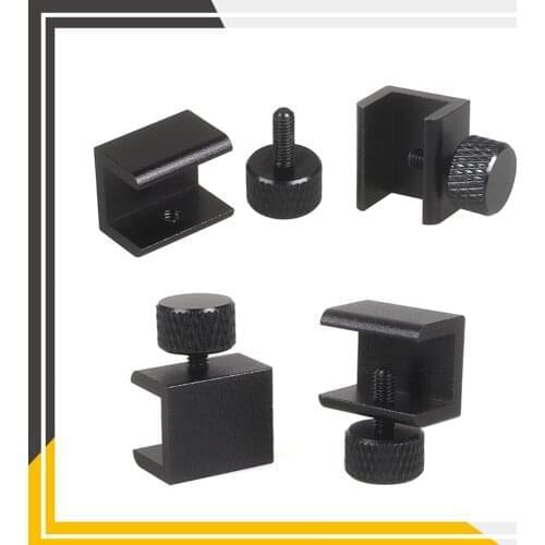 12pcs 3D Printer Parts Heated Bed Clip Platform Clamp Hotbed Retainer Glass Plate Adjustable Fix Clips