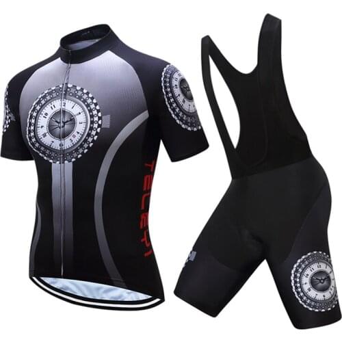 2021 Pro Gel Pad Cycling Jersey Set Team Bicycle Clothes Men Mtb Mountain Bike Clothing Wear Outdoor Sport Dress Outfit Skinsuit