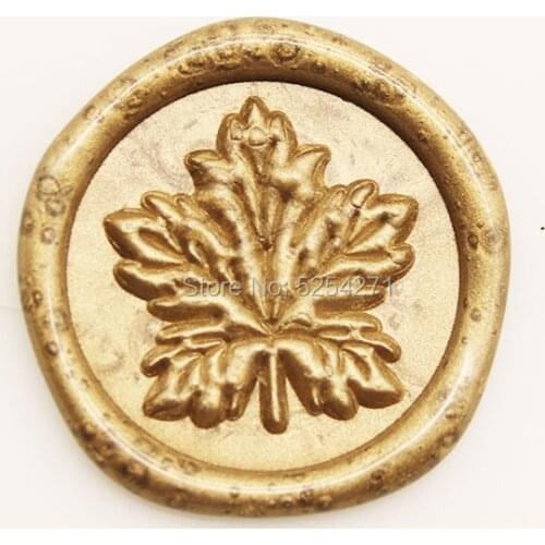3D Wax Seal Stamp - Maple