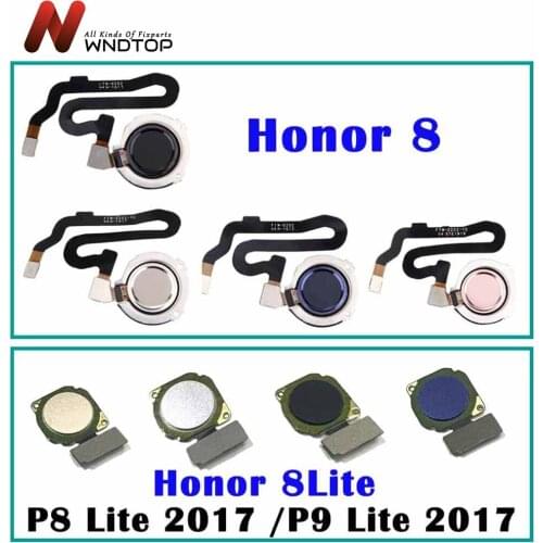 Huawei Honor 8 FingerPrint Button Honor8 Home Button Touch ID Sensor Key For Huawei Honor 8 Lite FingerPrint Button Flex Cable