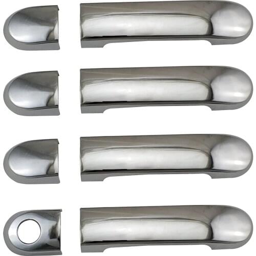 For 2008-2011 TIIDA SEDAN Car The door handle bowl Covers ABS Chrome Accessories Stickers Car Styling