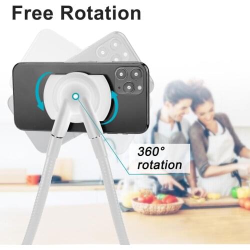 Mobile Phone Holder Hanging Neck Lazy Cellphone Mount Accessories Adjustable 360 Degree Phones Holder Stand For iPhone Tablet