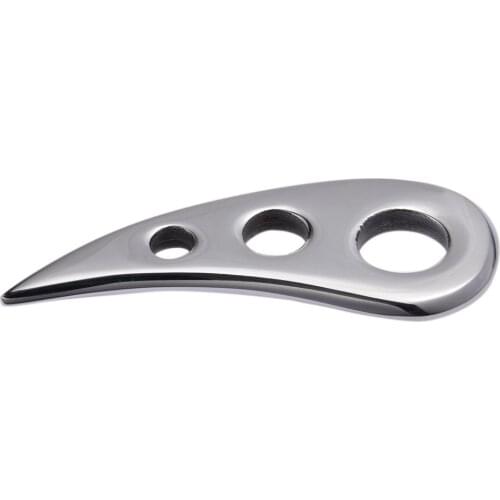 Mini Stainless Steel Scraper Massager Facial Neck Arm Plantar Fascia Massage Relaxation Loose Muscle Meridian SPA Board Tool