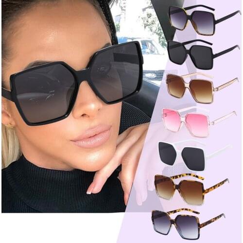 Fashion Ladies Hot Sale High Quality Ladies Sunglasses Personality Big Frame Sunglasses Fashion Sunglasses For Dropshipping