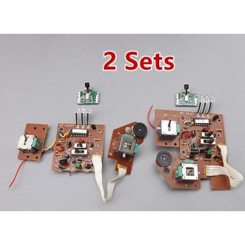 Twin-Rotor Helicopter Infrared Main Control Board Core DIY Kit - Transmitter+Receiver 2 Sets
