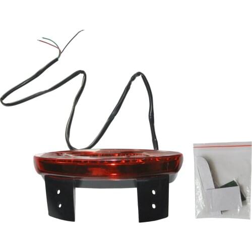 Motorcycle Rear LED Brake Tail Light License Plate Fit Honda Harley