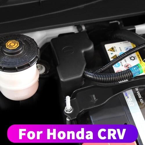 For Honda CRV CR-V 2017 2018 2019 battery protection cover engine compartment battery negative protection cover decoration modif