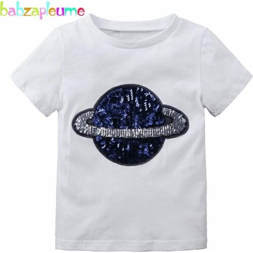 2-7years/2020 Summer Outfits Children Clothes Korean Fashion Cotton Short Sleeve T-shirt For Kids Clothing Toddler Tops BC1496
