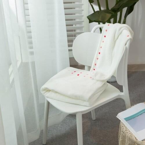 2pcs Bath Towel Wrap Hair Towels Love Decor White Soft Fleece Velvet Beach Toalla Washcloth Women Girl Playa Serviette De Plage