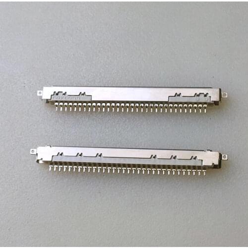 2PCS) LVDS 30p needle seat 1.0 spacing LCD socket board upper and lower contact with the sinking plate patch