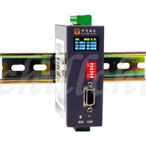 Analog digital input and output IO module Modbus RTU&TCP RS485/232 6 in 2 out