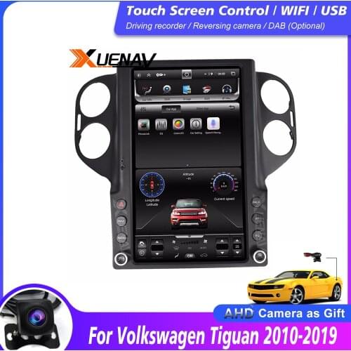 Car navigation player for Volkswagen Tiguan 2010 2011 2012 2013 2014 2015 2016 2017 2018 2019 for Volkswagen Tiguan GPS player