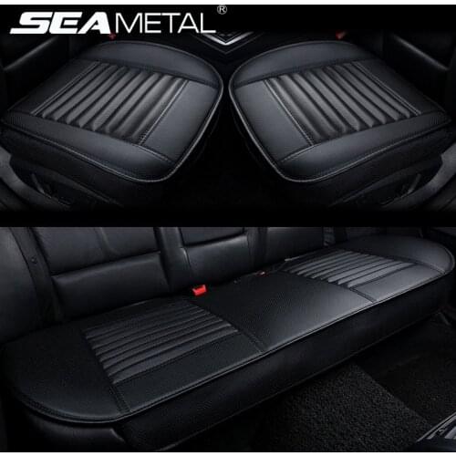 Seat Covers for Cars PU Leather Car Seat Cover Universal Four Season Chairs Protector Mat Automotives Seat Cover Car Accessories