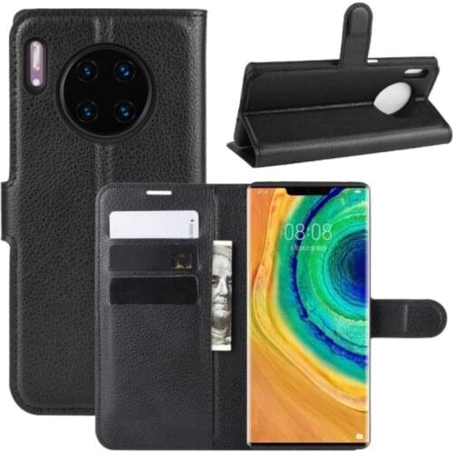 For Huawei Mate 30 Pro Case Magnetic Wallet PU Leather Case Stand PU Leather Flip Protective Back Cover Capa