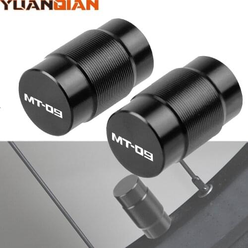 For Yamaha MT09 Tracer 900 FZ09 MT-09 FZ-09 MT 09 Motorcycle CNC Aluminum Accessorie Wheel Tire Valve Stem Caps Airtight Covers