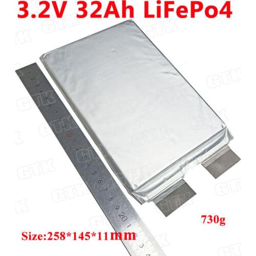 GTK Best price lifepo4 32Ah 30Ah 3.2v 90A 24v high discharge for wheelchair 24v 30ah 48v lifepo4 ebike Scooter diy pack ev part