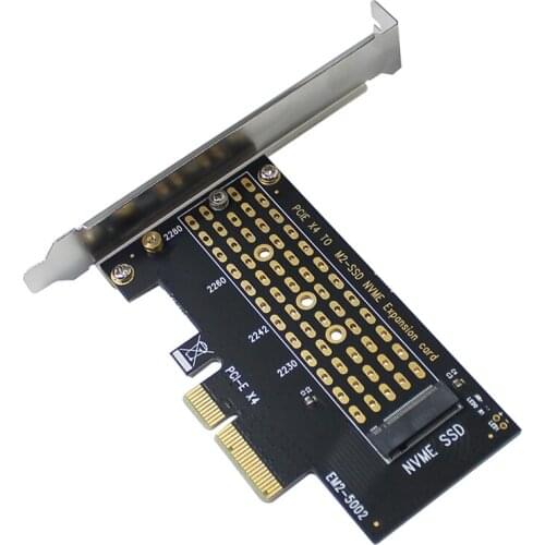 NVMe SSD PCI-E Adapter Card M.2 TO PCIE3.0 X4 Adapter M Key Port Card