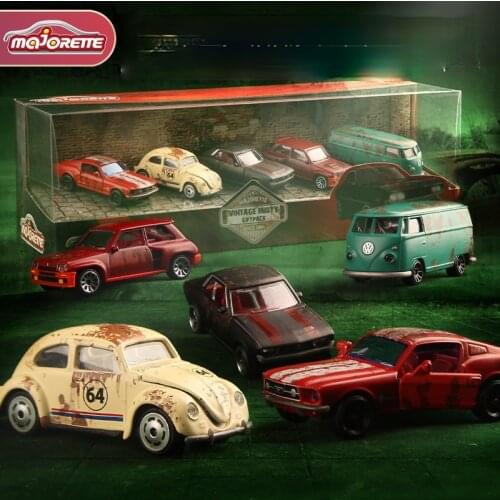 1/64 Majorette Car Model Alloy Toy Car New Retro Car Muscle Car Premium Car Boy Toy
