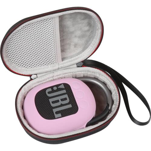 New Portable EVA Shockproof Travel Case Storage Bag Carrying Box for JBL Clip 4 Bluetooth Speaker Case Accessories (only case)