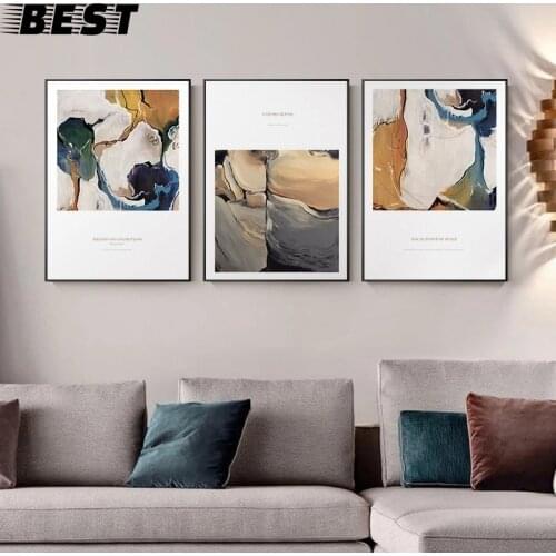 Nordic Decoration Abstract Art Canvas Painting Minimalist Wall Art Posters and prints Wall Pictures for Living Room Home Decor