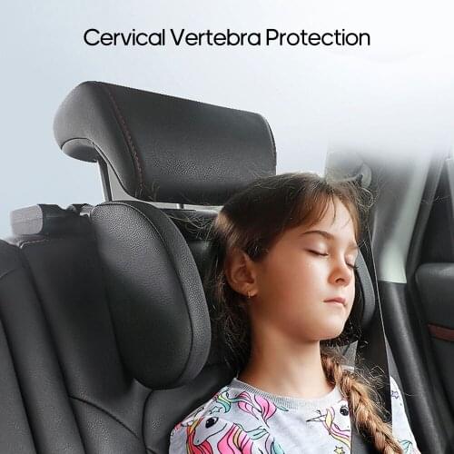 Universal Car Seat Pillows Triaxial Adjustable Vehicle-Mounted Neck Pillow Headrest Accessories Car Seat Head