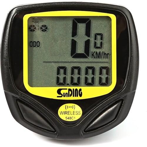 LCD Digital Display Universal Durable Portable Odometer Bike Computer Rider Racing