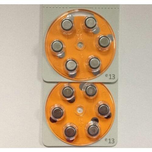 12pcs/lot Hearing Aid Batteries A13 13A e13 ZA13 13 PR48 /fast shipping ,New production date and original battery