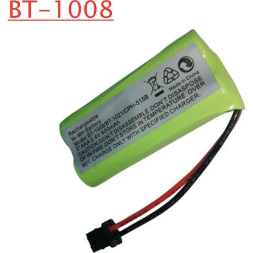 800mAh 2.4V AAA Ni-MH Rechargeable Cordless Phone Battery For Uniden BT-1008 BT-1016 BT-1021 BT-1025 BT1021 BT1025 CPH-515B